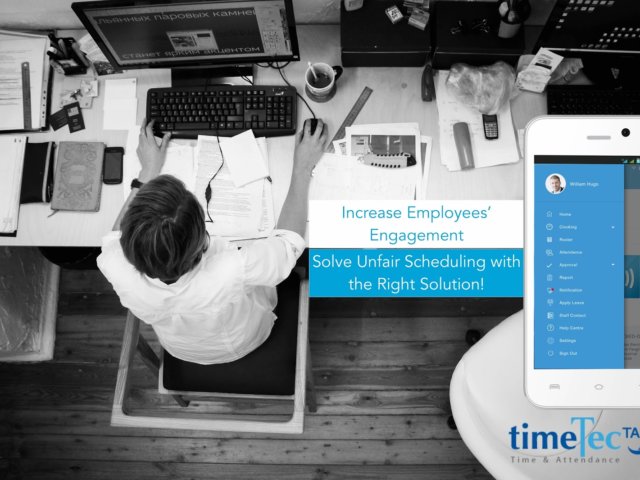 Increase Employees Engagement, Solve Unfair Scheduling with the Right Solution!