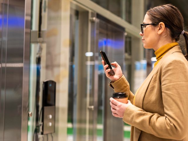 AI-powered entrance security UAE